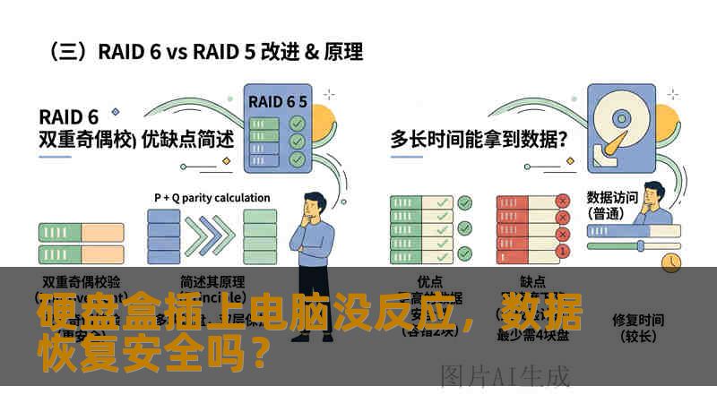硬盘盒插上电脑没反应，数据恢复安全吗？