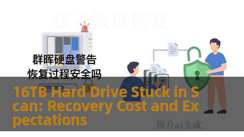 16TB Hard Drive Stuck in Scan: Recovery Cost and Expectations