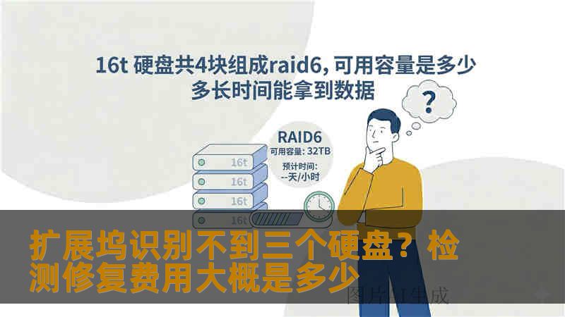 扩展坞识别不到三个硬盘？检测修复费用大概是多少