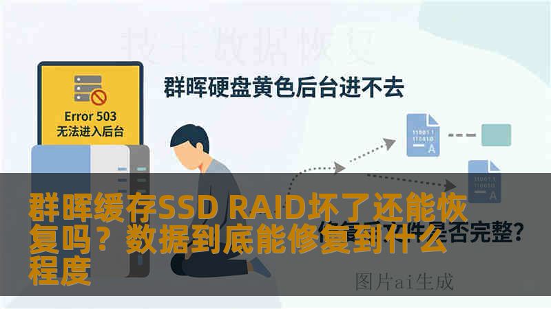 群晖缓存SSD RAID坏了还能恢复吗？数据到底能修复到什么程度