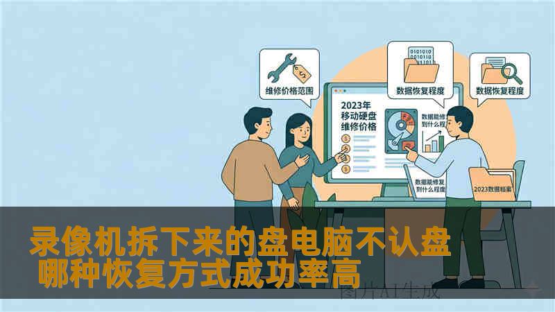 录像机拆下来的盘电脑不认盘 哪种恢复方式成功率高