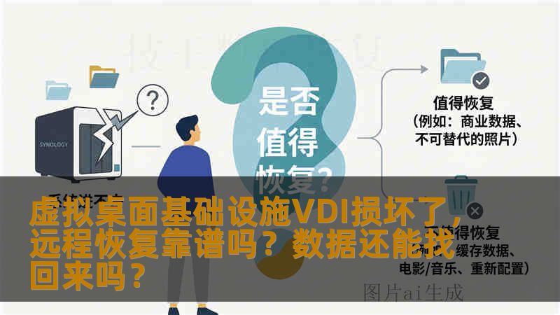 企业VDI虚拟桌面崩溃，虚拟机文件损坏无法启动。远程恢复是否可行？本文结合真实案例详解故障分析、操作步骤与风险，帮你判断数据恢复方案。