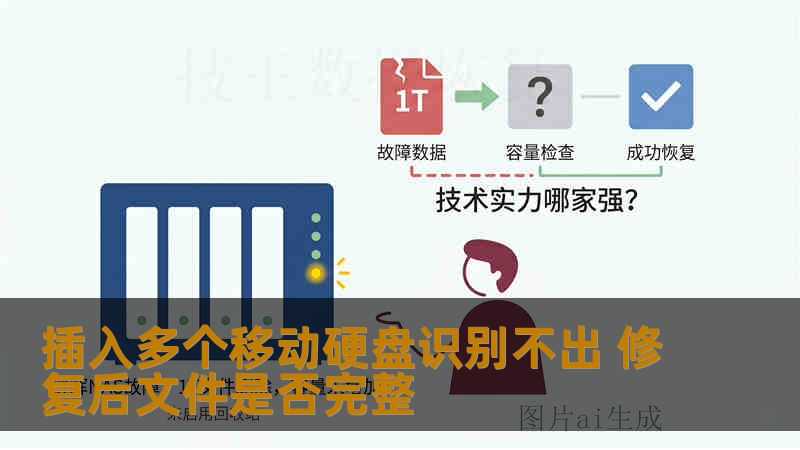 多个移动硬盘接入电脑无法识别，数据修复后文件能否完整？本文结合真实案例分析恢复过程与结果，提供操作指导与风险提醒。