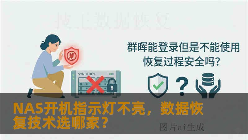 群晖、威联通等NAS开机后指示灯不亮，可能因电源或主板故障导致数据无法访问。本文分析故障原因，分享真实恢复案例与操作步骤，帮助用户正确选择恢复方案。