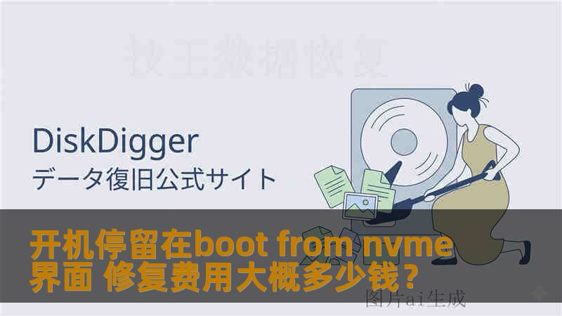电脑开机卡在boot from nvme界面，无法进入系统。分析NVMe SSD故障或引导问题，数据恢复与维修费用从几百到几千元不等。附真实案例与安全操作步骤。