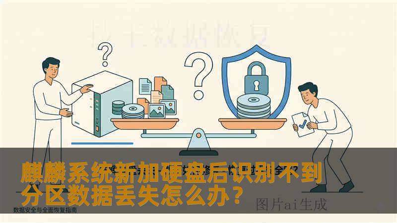 麒麟系统新加硬盘后识别不到分区数据丢失怎么办？