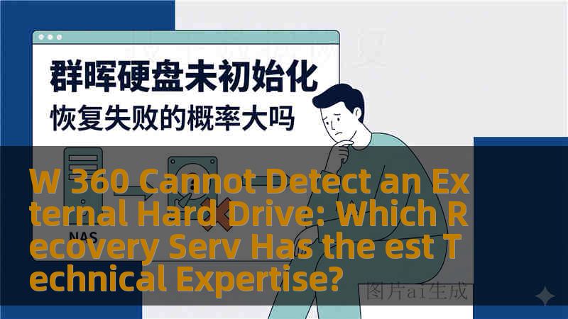 W 360 Cannot Detect an External Hard Drive: Which Recovery Serv Has the est Technical Expertise?