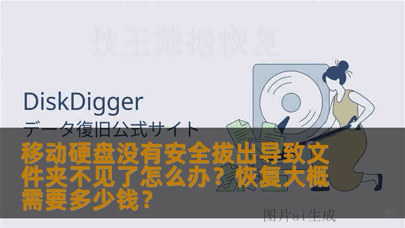 移动硬盘没有安全拔出导致文件夹不见了怎么办？恢复大概需要多少钱？