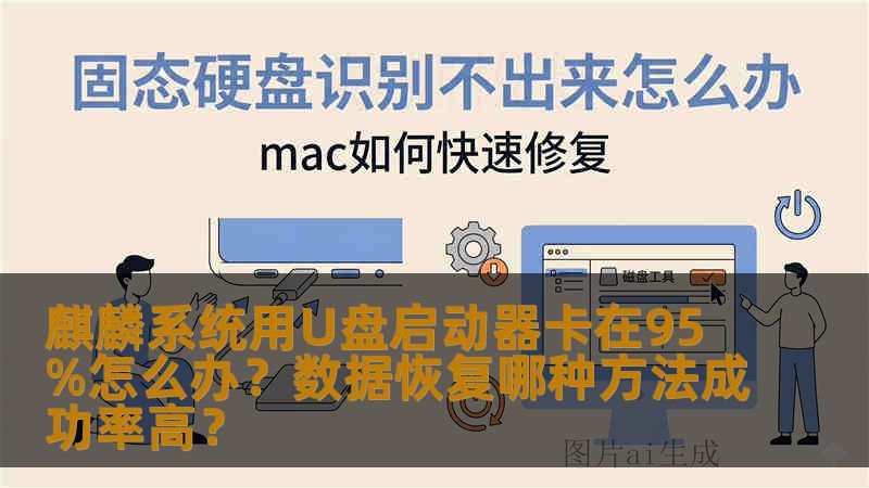 麒麟系统制作U盘启动盘时进度卡在95%，U盘无法识别或数据丢失。分析故障原因，对比逻辑恢复与物理恢复成功率，提供真实案例与操作步骤。