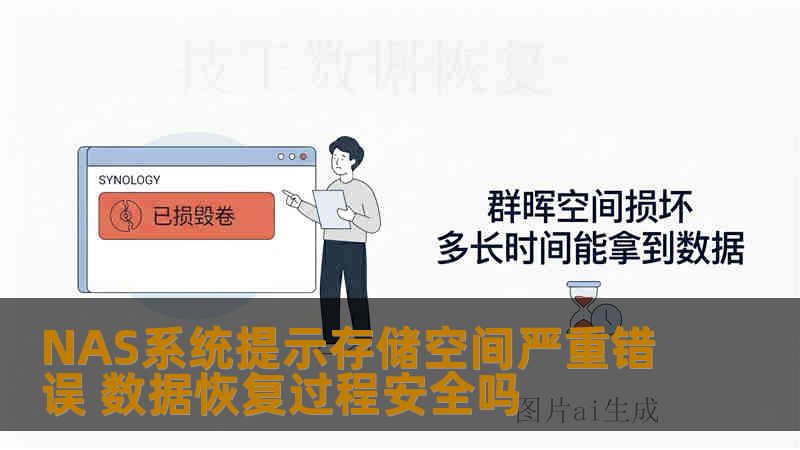 NAS系统提示存储空间严重错误后数据恢复安全吗？本文通过DS220+与DS918+两个真实案例解析故障原因、恢复流程与风险，帮助您判断恢复方案的可行性与安全性。