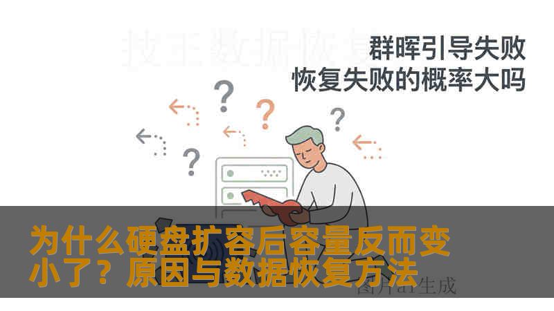 为什么硬盘扩容后容量反而变小了？原因与数据恢复方法