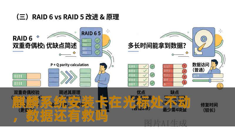 麒麟系统安装卡在光标处不动，数据还有救吗