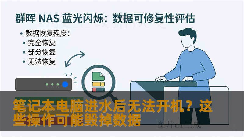 笔记本电脑进水后无法开机？这些操作可能毁掉数据
