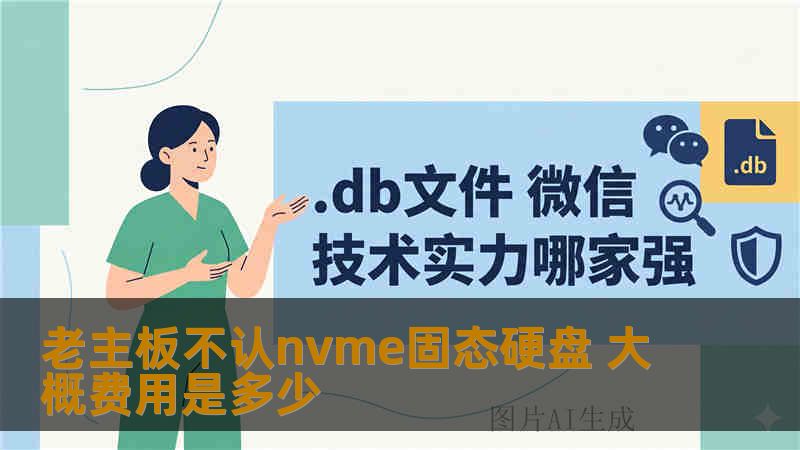 老主板不认nvme固态硬盘 大概费用是多少