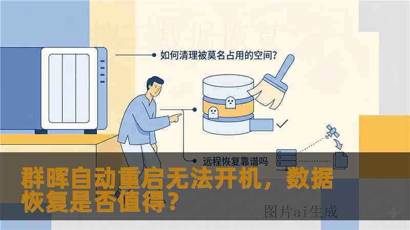 群晖自动重启无法开机，数据恢复是否值得？