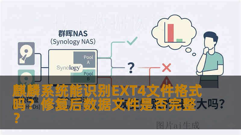麒麟系统能识别EXT4文件格式吗？修复后数据文件是否完整？