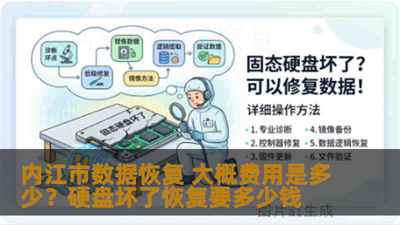 内江市数据恢复 大概费用是多少？硬盘坏了恢复要多少钱