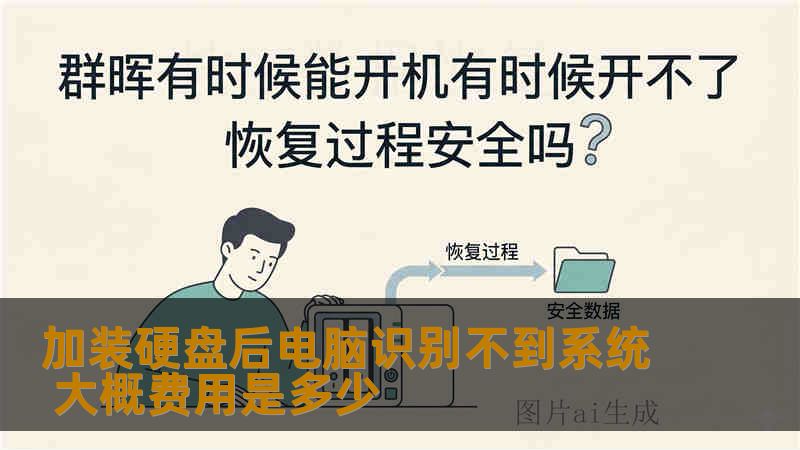 加装硬盘后电脑识别不到系统 大概费用是多少