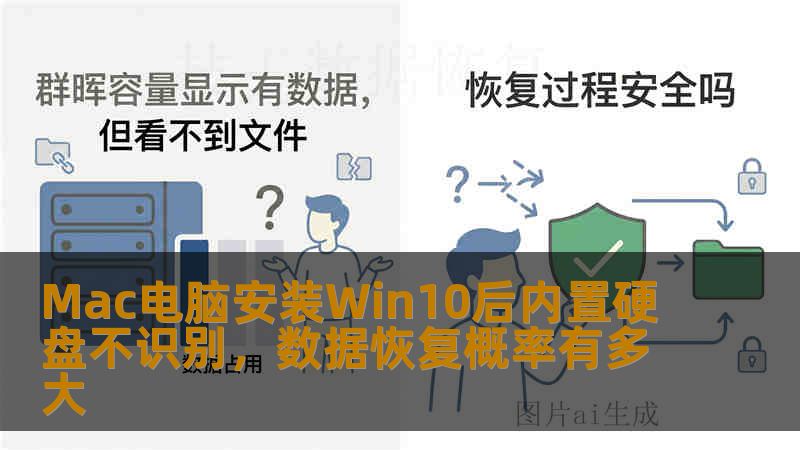 Mac电脑安装Win10后内置硬盘不识别，数据恢复概率有多大