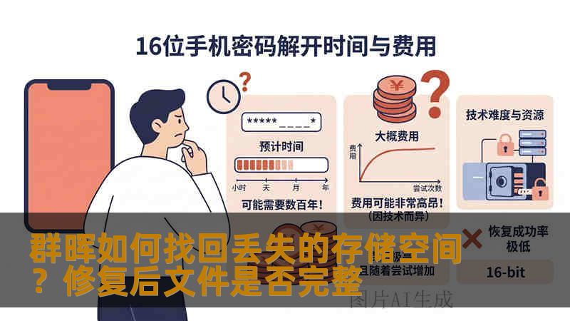 群晖如何找回丢失的存储空间？修复后文件是否完整