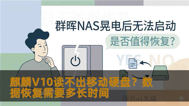 麒麟V10读不出移动硬盘？数据恢复需要多长时间