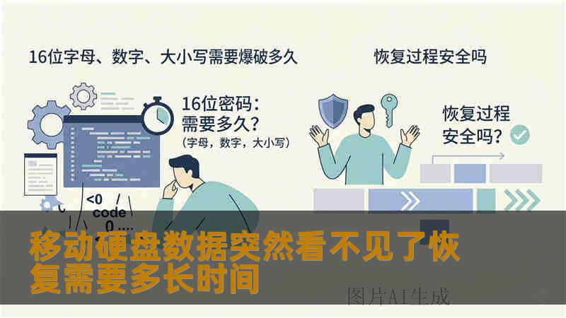 移动硬盘数据突然看不见了恢复需要多长时间