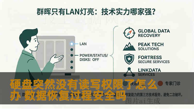 硬盘突然没有读写权限了怎么办 数据恢复过程安全吗