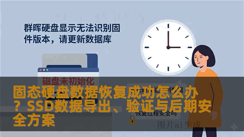 固态硬盘数据恢复成功怎么办？SSD数据导出、验证与后期安全方案