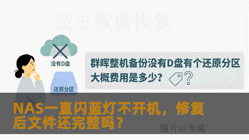NAS一直闪蓝灯不开机，修复后文件还完整吗？