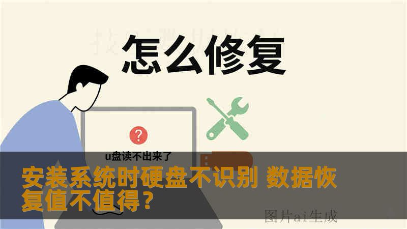 安装系统时硬盘不识别 数据恢复值不值得？