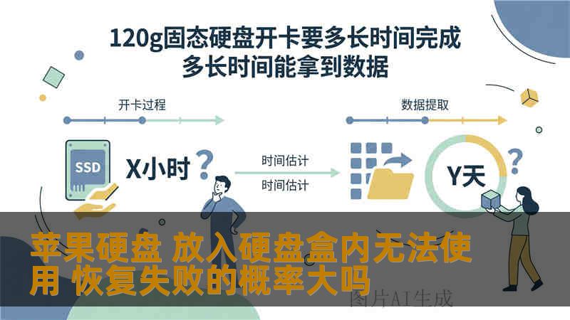苹果硬盘 放入硬盘盒内无法使用 恢复失败的概率大吗