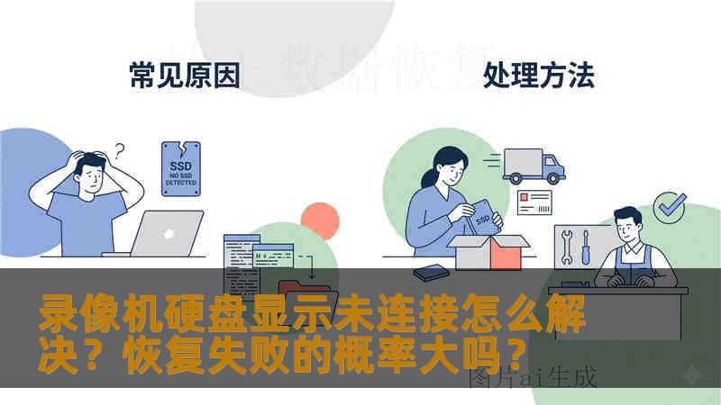 录像机硬盘显示未连接怎么解决？恢复失败的概率大吗？
