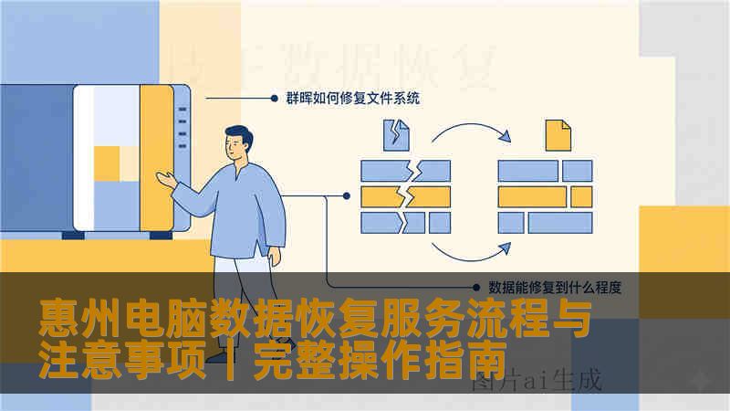 惠州电脑数据恢复服务流程与注意事项｜完整操作指南