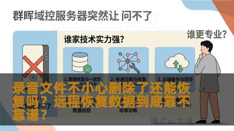 录音文件不小心删除了还能恢复吗？远程恢复数据到底靠不靠谱？