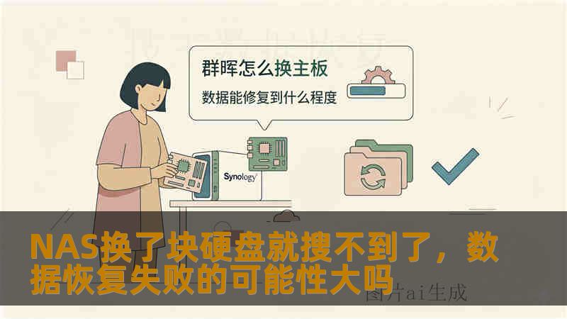 NAS换了块硬盘就搜不到了，数据恢复失败的可能性大吗