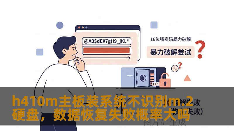 h410m主板装系统不识别m.2硬盘，数据恢复失败概率大吗