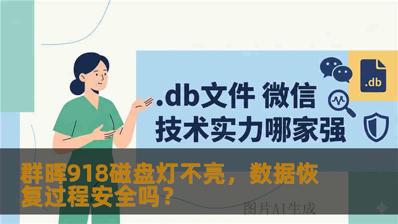 群晖918磁盘灯不亮，数据恢复过程安全吗？