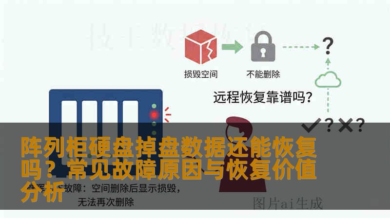阵列柜硬盘掉盘数据还能恢复吗？常见故障原因与恢复价值分析