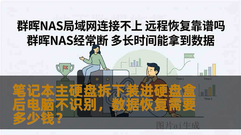 笔记本主硬盘拆下装进硬盘盒后电脑不识别，数据恢复需要多少钱？