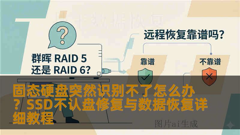 固态硬盘突然识别不了怎么办？SSD不认盘修复与数据恢复详细教程