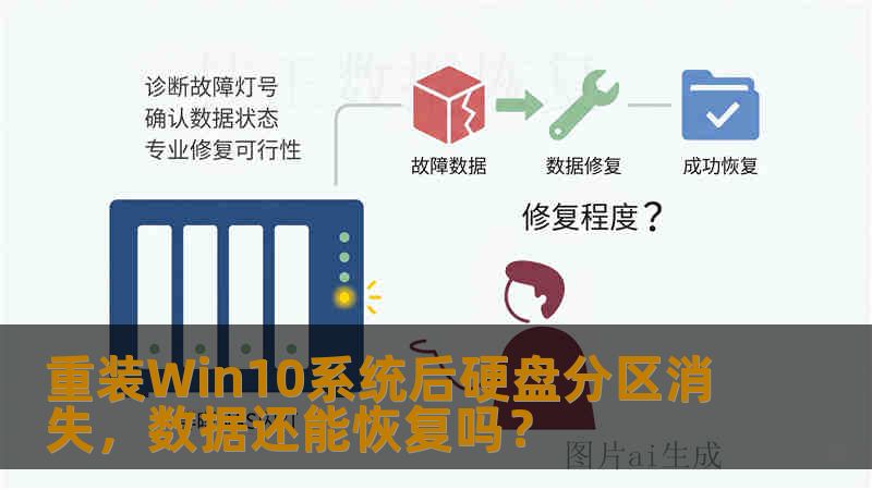 重装Win10系统后硬盘分区消失，数据还能恢复吗？