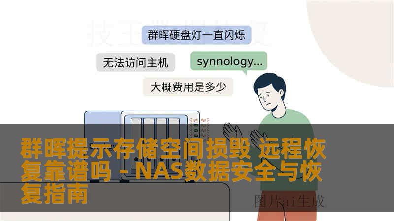 群晖提示存储空间损毁 远程恢复靠谱吗 - NAS数据安全与恢复指南