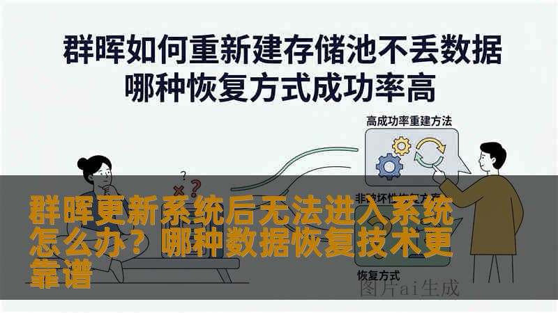 群晖更新系统后无法进入系统怎么办？哪种数据恢复技术更靠谱