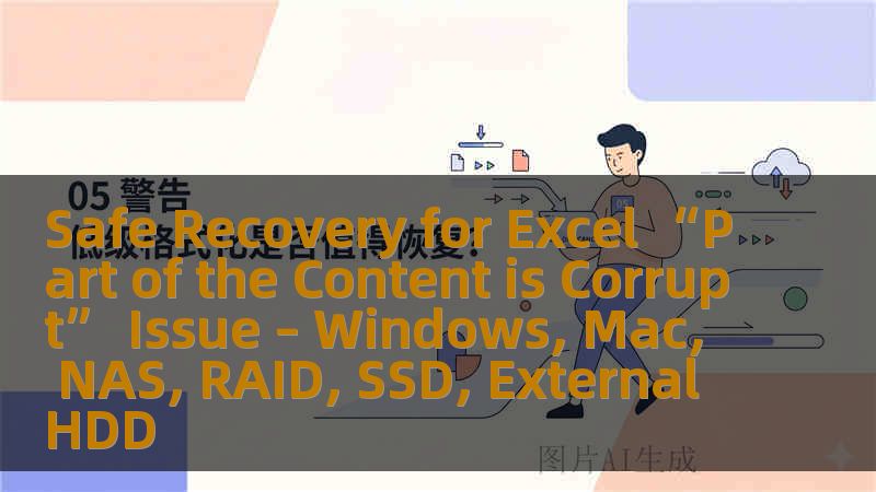 Safe Recovery for Excel “Part of the Content is Corrupt” Issue – Windows, Mac, NAS, RAID, SSD, External HDD