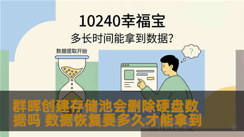 群晖创建存储池会删除硬盘数据吗 数据恢复要多久才能拿到