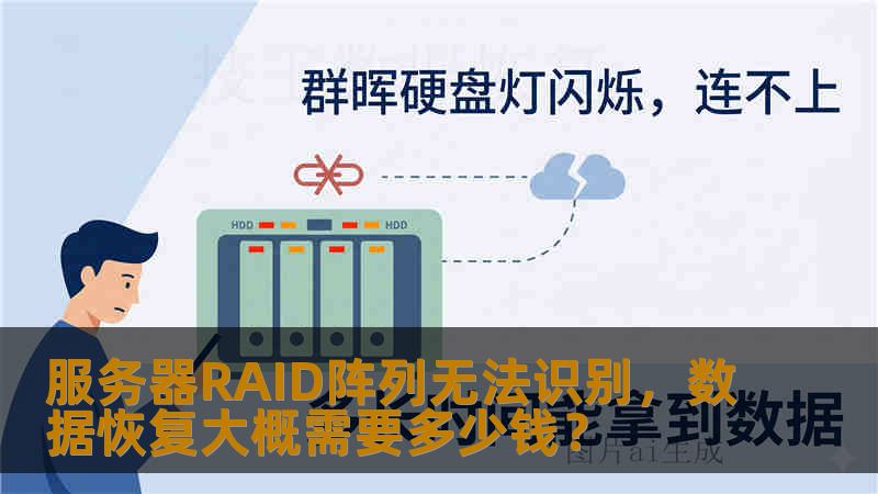 服务器RAID阵列无法识别，数据恢复大概需要多少钱？