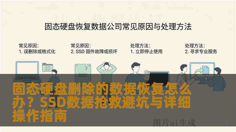 固态硬盘删除的数据恢复怎么办？SSD数据抢救避坑与详细操作指南