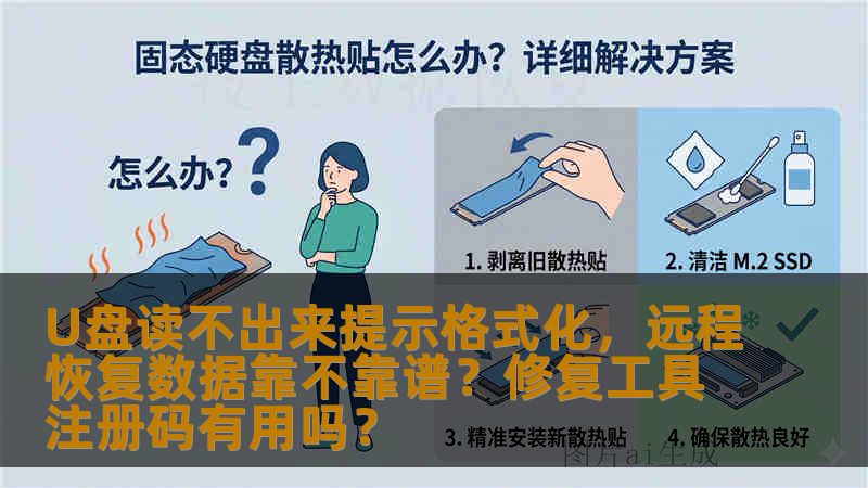 U盘读不出来提示格式化，远程恢复数据靠不靠谱？修复工具注册码有用吗？