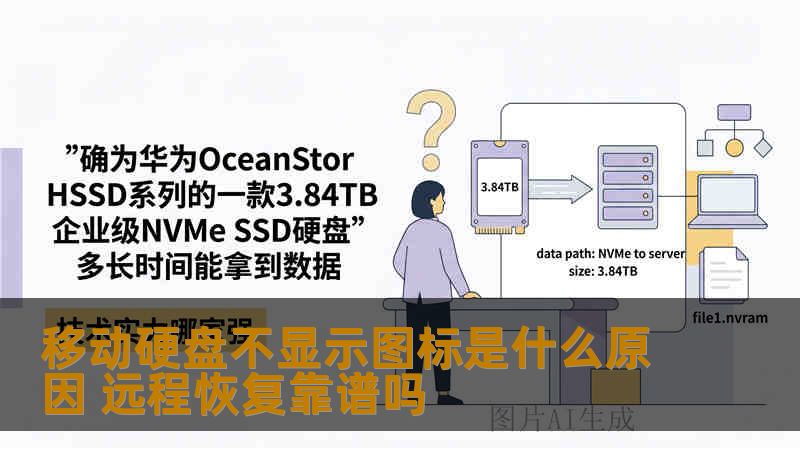 移动硬盘不显示图标是什么原因 远程恢复靠谱吗