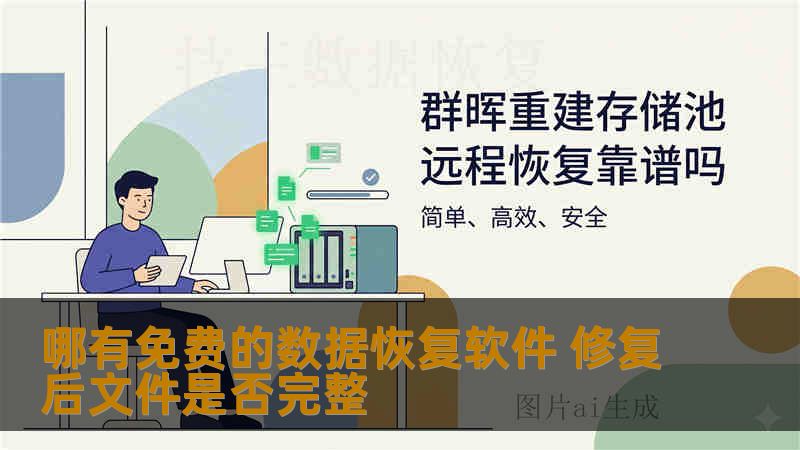 哪有免费的数据恢复软件 修复后文件是否完整
